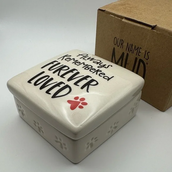 Pet Memorial Box Our Name is Mud - Picture 2 of 3